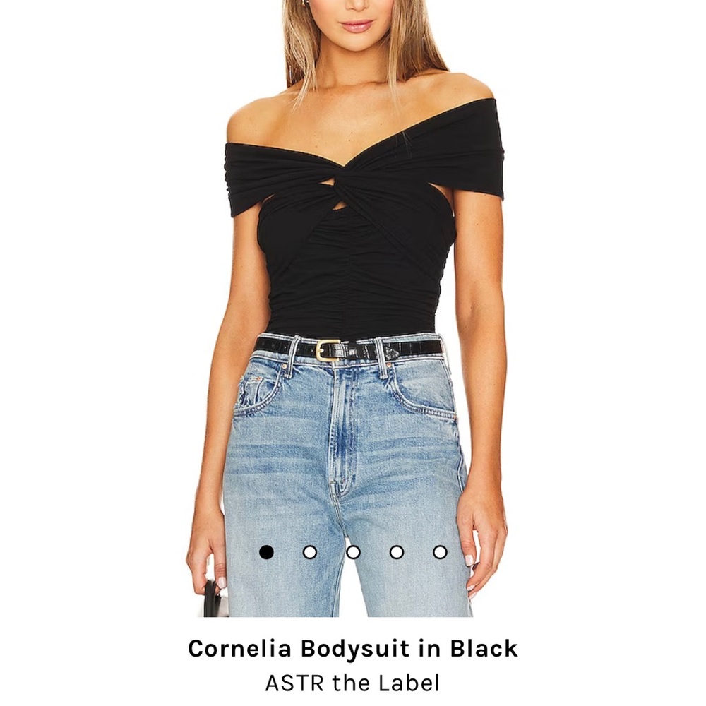 ASTR the label bodysuit. Black. Size small.